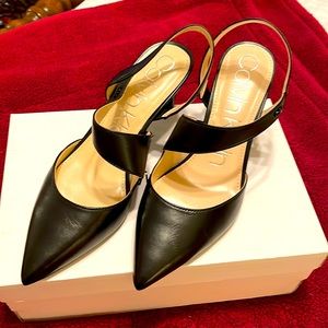 Black Calvin Klein heels